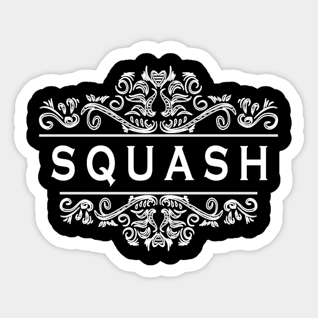 The Sport Squash Sticker by Wanda City